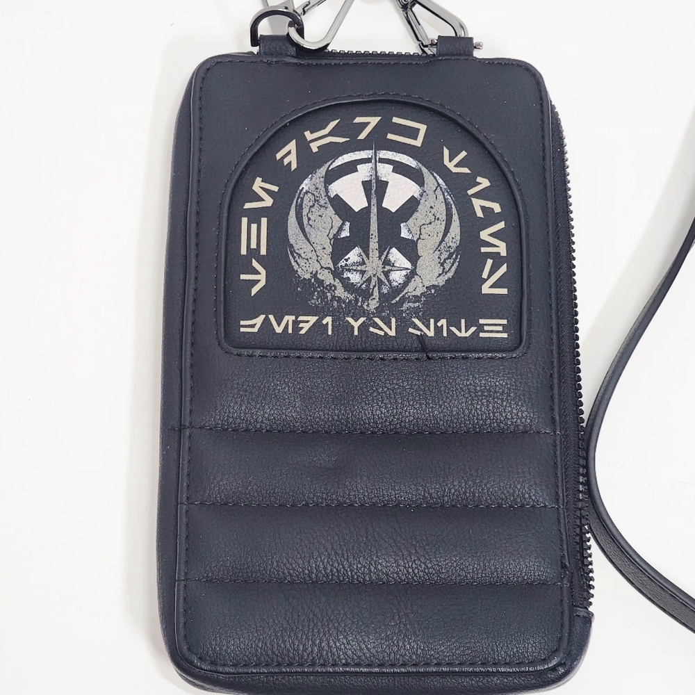 Heroes and Villains Star Wars Jedi Tech Crossbody Bag Wallet Women Disney - Picture 1 of 6